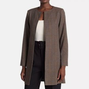 Amanda + Chelsea Plaid Long Line Topper*